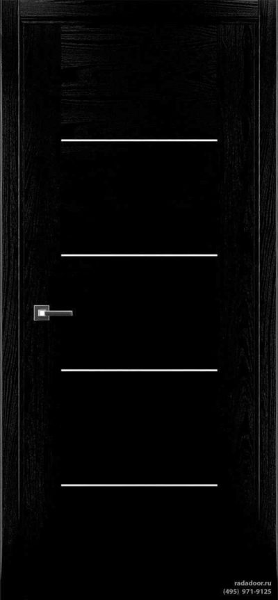 Дверь Рада Bruno ДГ-1 (черная эмаль)